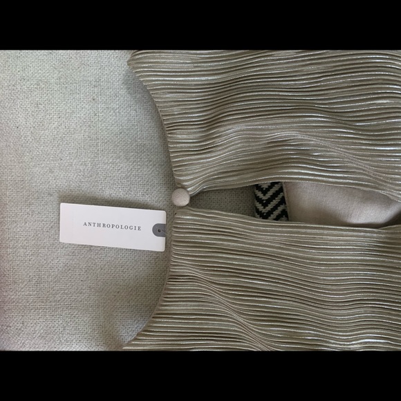 Porridge by Anthropologie Gold Shimmer Tank - Picture 5 of 5